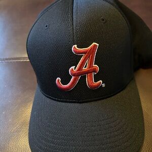 Black Cap with Red Logo